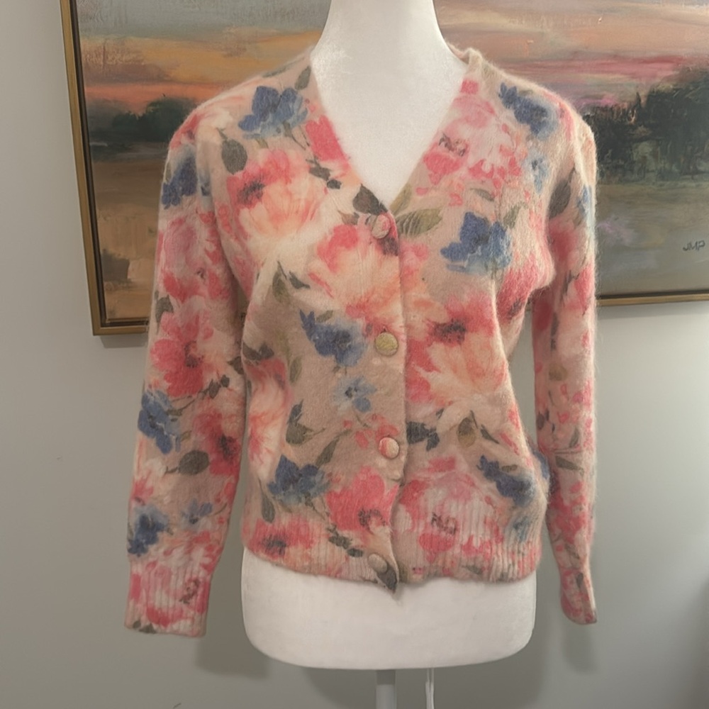 Bartolini Floral Cardigan